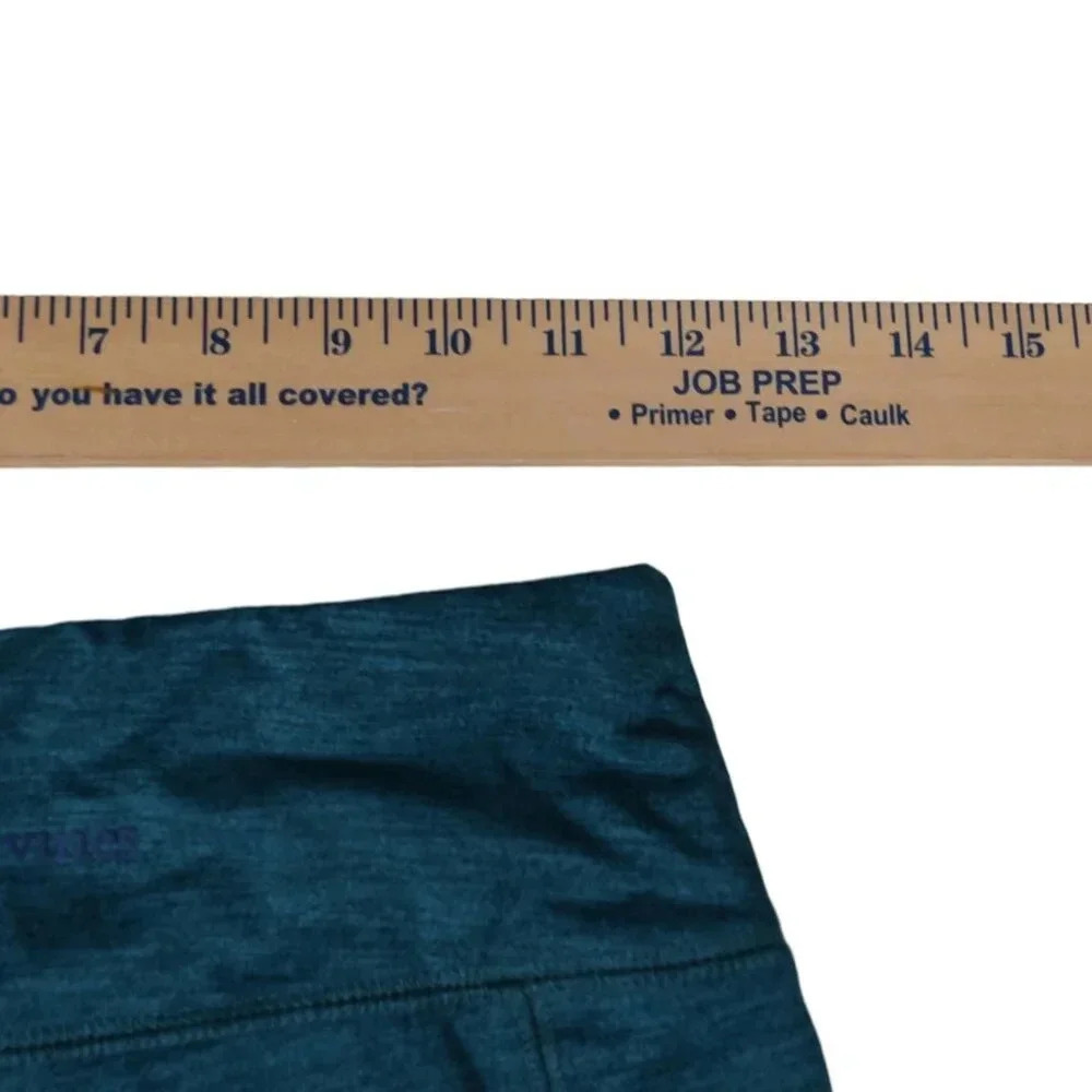 Vineyard Vines Heathered Teal Performance Legging Small Marine Preppy Athleisure - Picture 6 of 8